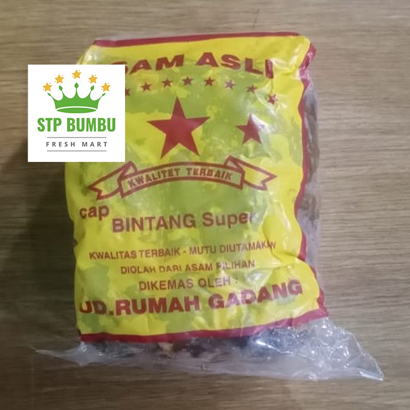 Asam Jawa Asli Cap Bintang 200 gram - 1 pcs