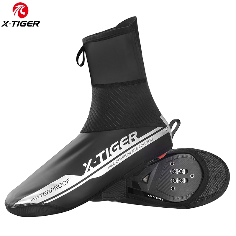 

X-TIGER Waterproof Reflektif Sepatu Sepeda Gunung Tahan Angin