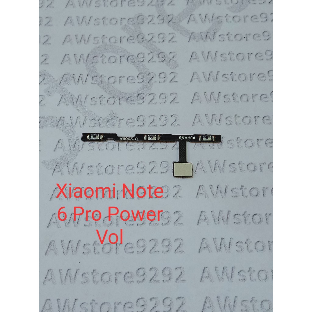 Flex Flexibel Flexible Power On Off Volume Xiaomi Redmi Note 6 Pro