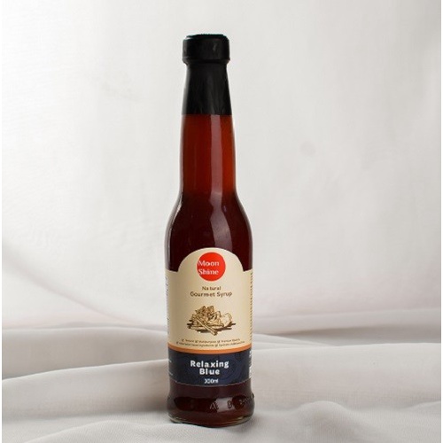 

MOONSHINE Relaxing Blue Syrup Sirup Alami Rasa Pala Telang - 300ml