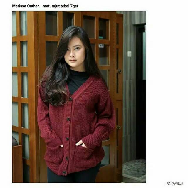 FX SHOP MERISSA OUTER CARDIGAN RAJUT