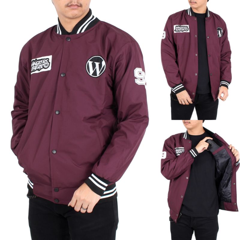 JACKET VARSITY PARASUT TASLAN WANGKER'S