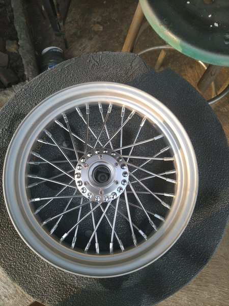 velg depan jari jari ring 10 motor mini monkey gorila dax st70