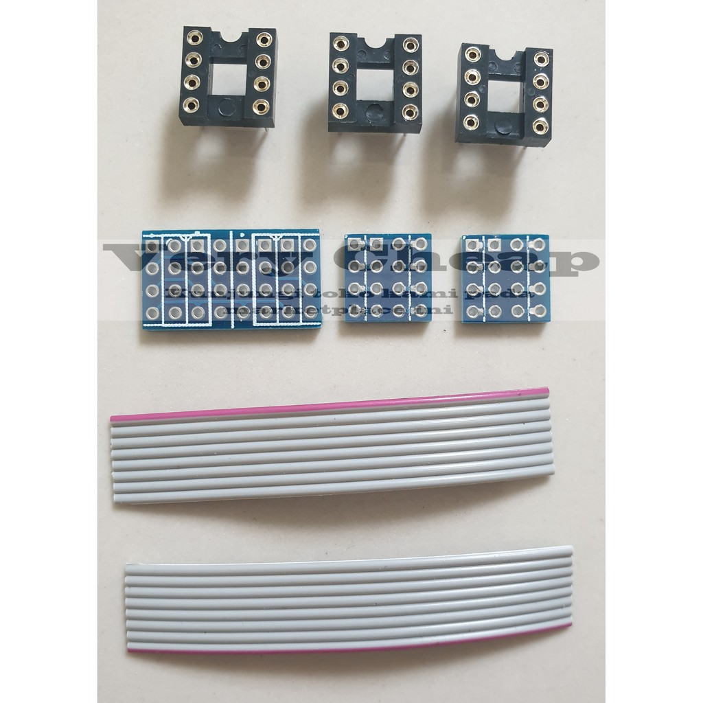 Me & Audio DIY kit Dual to 2x Single OpAmp Op Amp Converter Adapter Extender