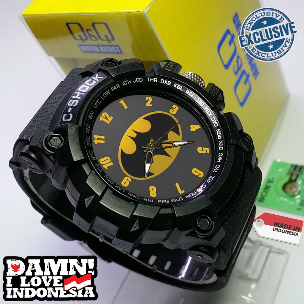 Jam Tangan Custom BATMAN Outdoor