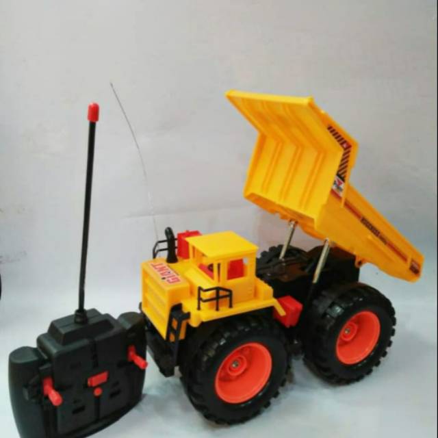  Mainan  Mobil Dump  Truck  Truk Besar Remote  Control  Shopee 