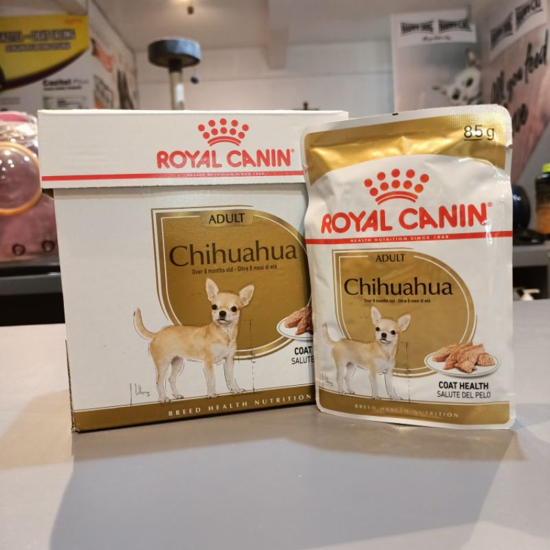 Royal Canin Adult Chihuahua pouch 85gr / RC Makanan Anjing Daging Basah