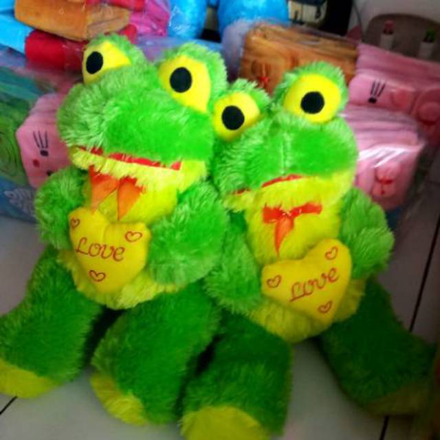 Boneka Keropi love size:L