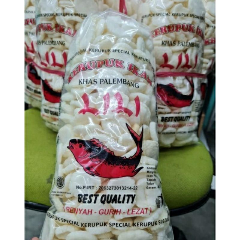 

Kerupuk Lili Palembang 220gr - Kerupuk koin Palembang