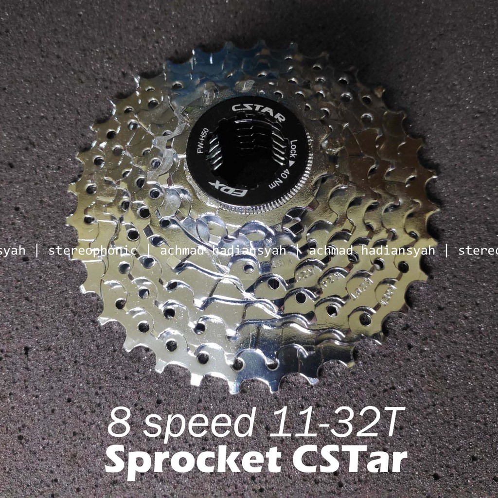 Sprocket CSTar FW-H50 12-32T 8 Speed Sprocket 8 Speed CSTar FW-H50 Cassette CSTar 8 speed 11-32T 8sp