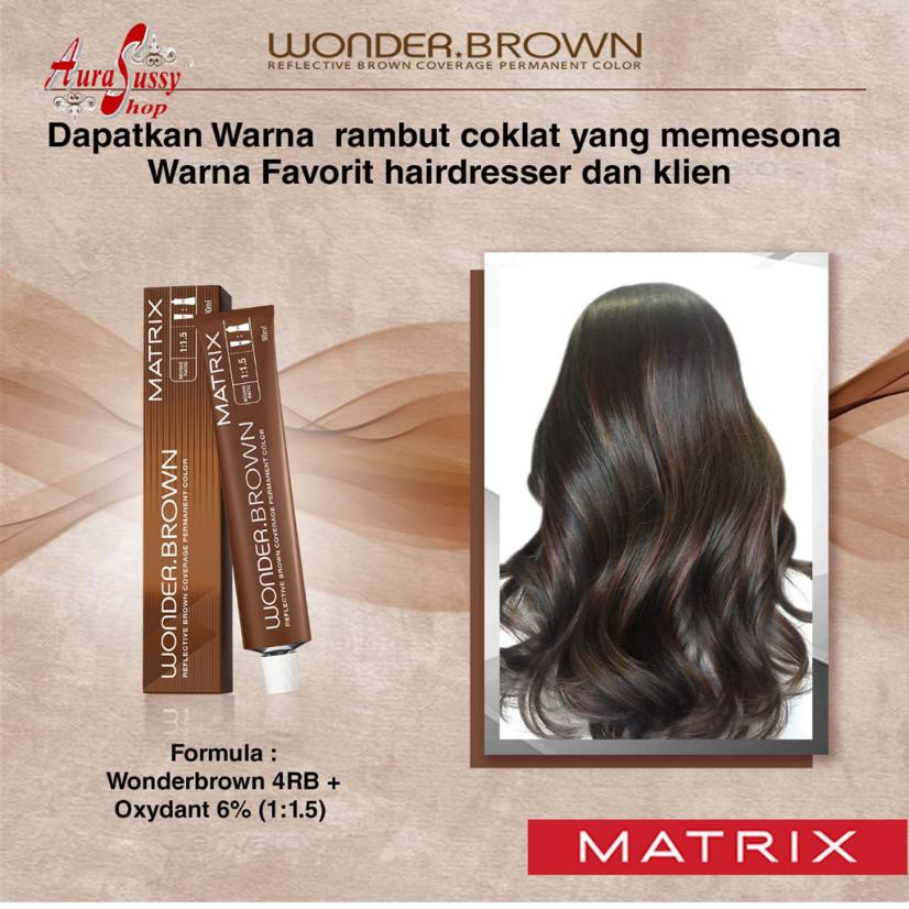 Matrix Wonder Brown Red Brown  WB.4RB +oxidant 135 ml