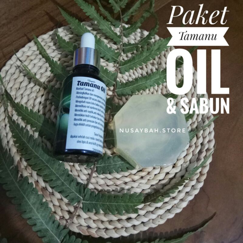 Paket Tamanu Oil + Sabun Tamanu