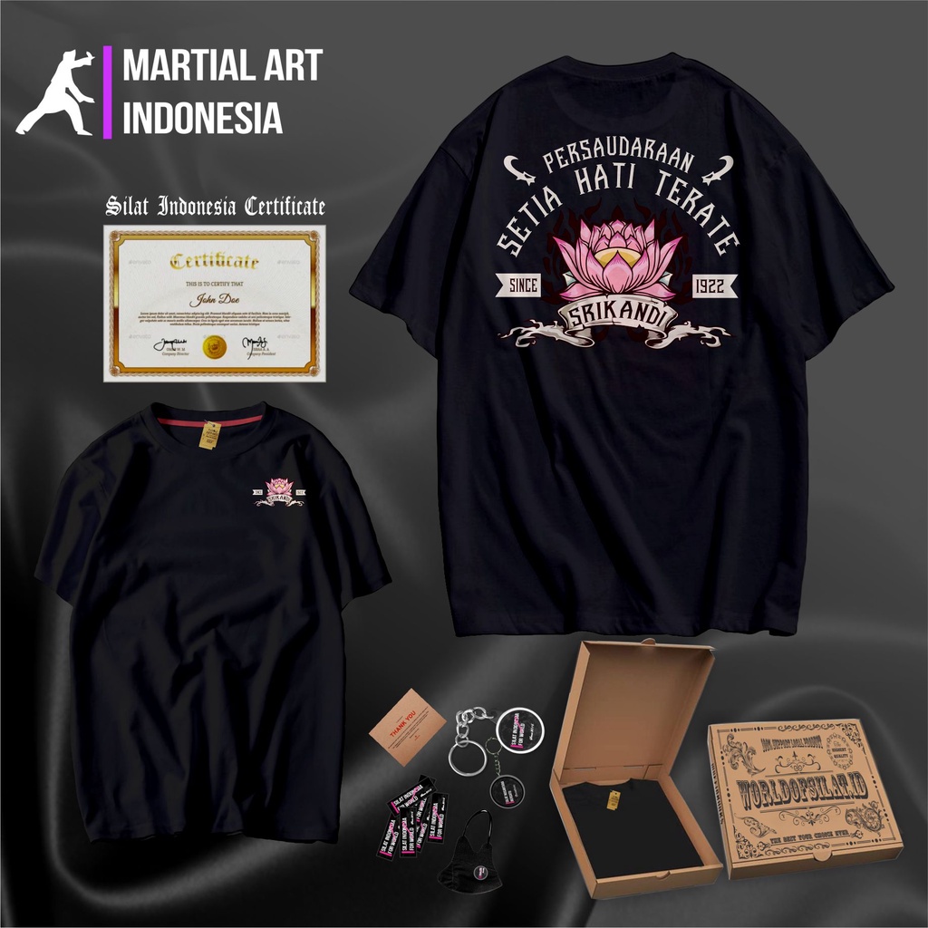 KAOS SETIA HATI TERATE DISTRO PASHTER PUNKSHTER KAOS PSHT RAJA TEGA TERATE KODE SH LOTUS