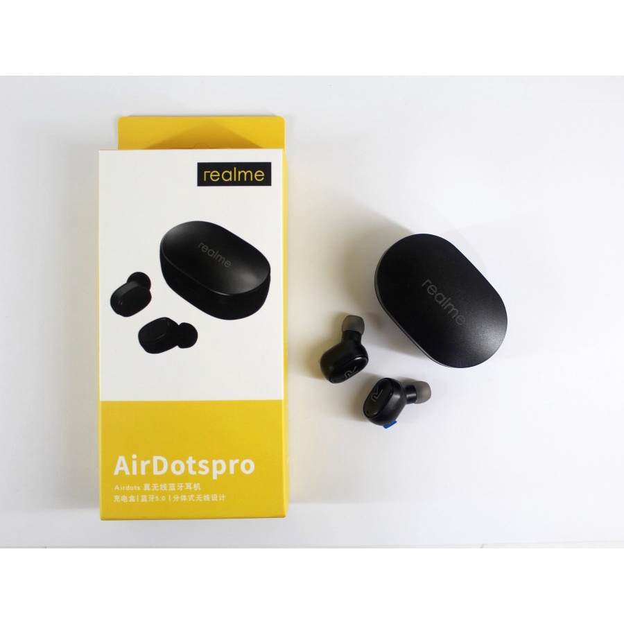 HEADSET REALME BLUETOOTH EARPHONE EARBUDS REALME TWS AIRDOTS LCD