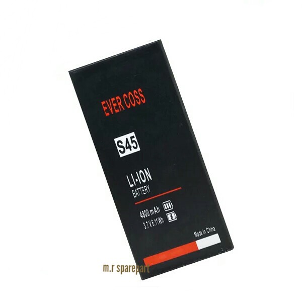 BATERAI / BATRE EVERCOSS S45 DOUBLE POWER PREMIUM