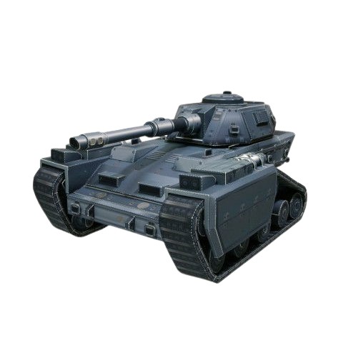 DIY Papercraft Kertas Pola Tank Warhawk Chernovan Tank Battle