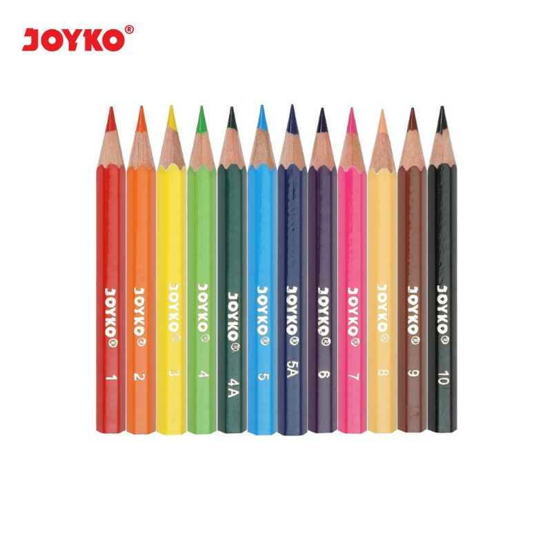 

Pensil Warna joyko 12 pendek