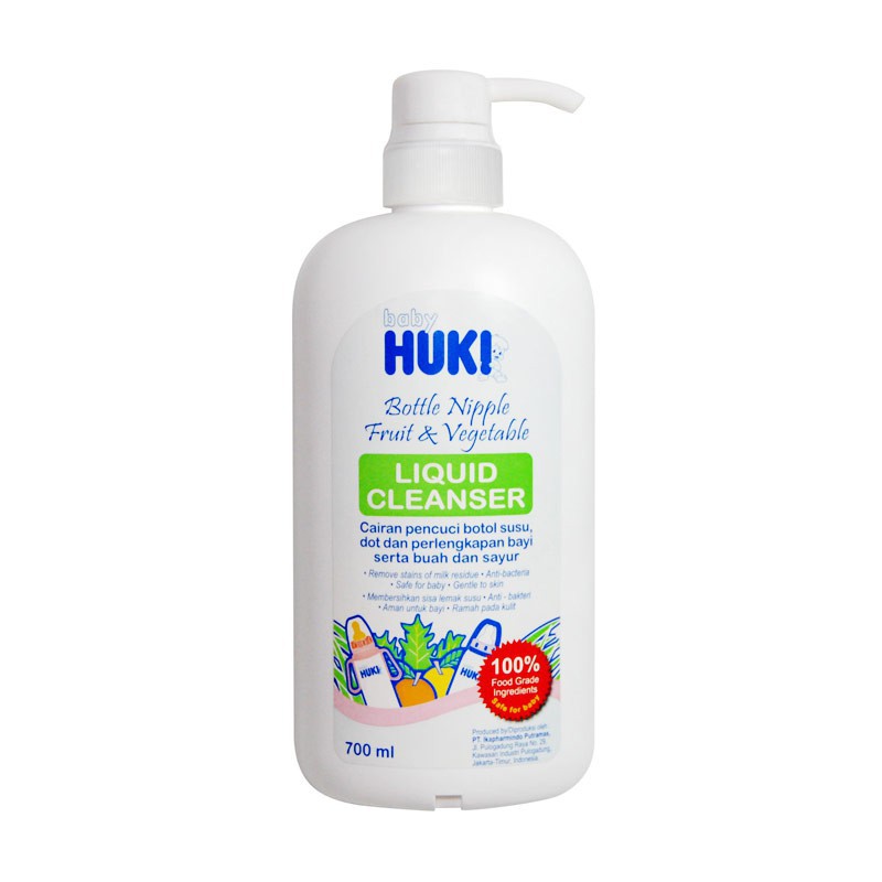 HUKI LIQUID CLEANSER BOTTLE / SABUN CUCI BOTOL