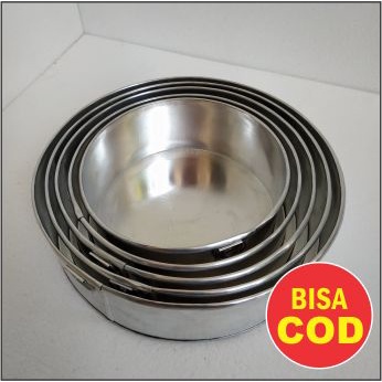 SATU SET ISI 5 pcs LOYANG KUE BAN / TULBAN ANTI KARAT VIZCARRA STORE