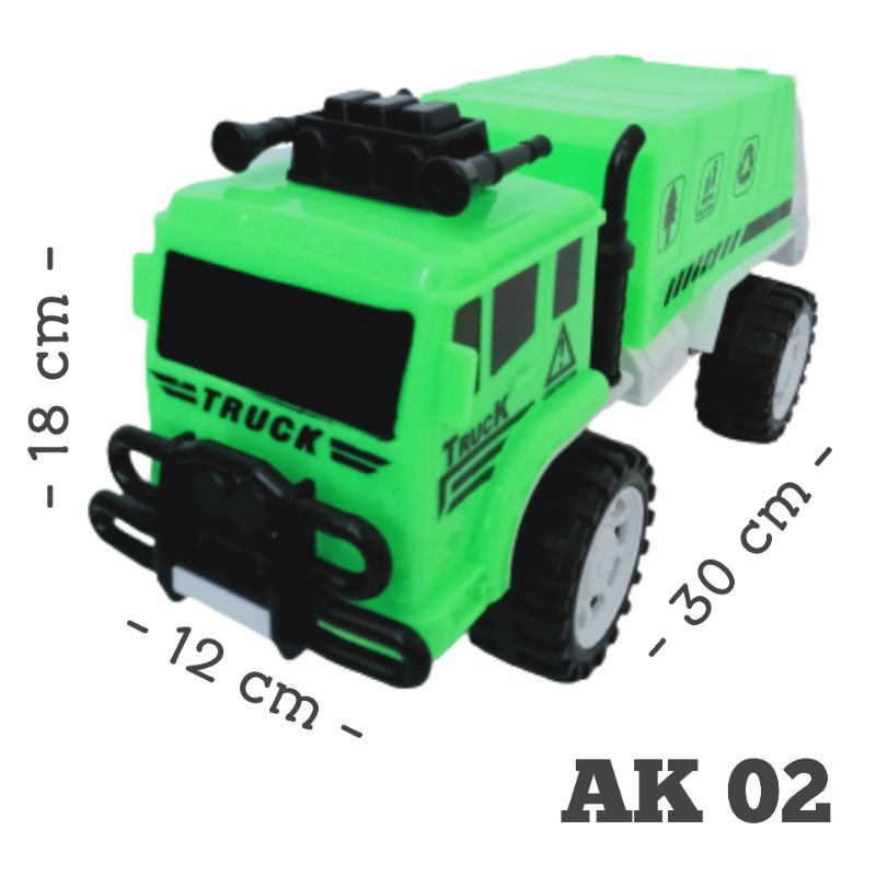 AK 08 - MAINAN ANAK TRUCK BOX SAMPAH AK08