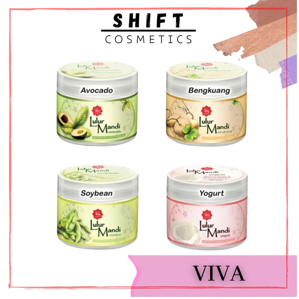 VIVA Lulur Mandi 225gr sabun mandi untuk kulit kering sabun untuk kulit gatal sabun mandi untuk kuli
