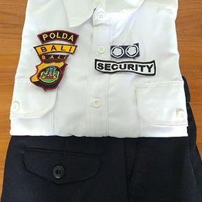 Seragam PDH Security Lengkap BAGUS