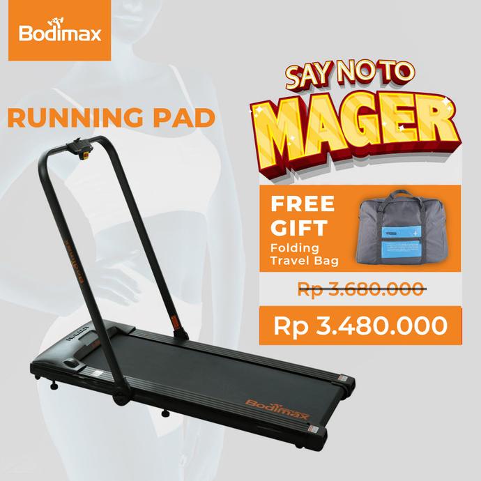 (FREE ONGKIR PULAU JAWA) BODIMAX NINEDOT RUNNING PAD