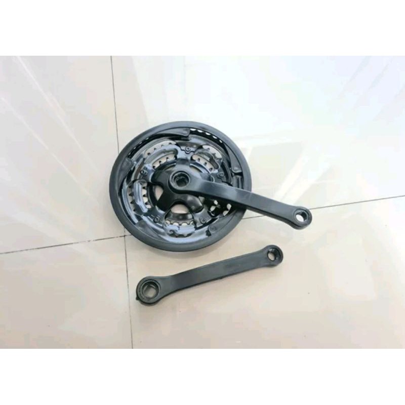 Crank 3 susun rotel triple sepeda model as bb kotak mtb crank sepeda federal trex triple