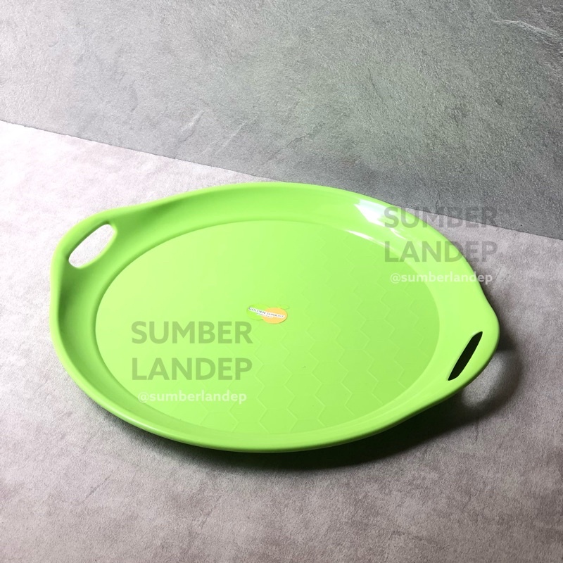 Nampan Bulat Golden Sunkist Nampan 2050 Baki Bulat