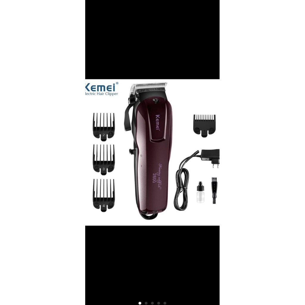 Alat Cukur Rambut KEMEI KM 2600 Hair Clipper Kemei Mesin Cukur Cordles