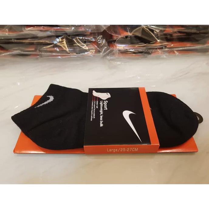 MURAH KAOS KAKI OLAHRAGA NIKE PENDEK - ABU-ABU