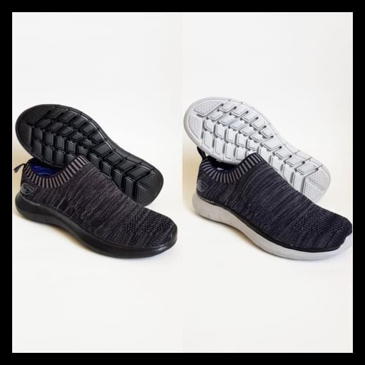 Promo  Skechers Quantum Slip On Men Sepatu Pria Original - Hitam, 44 Termurah
