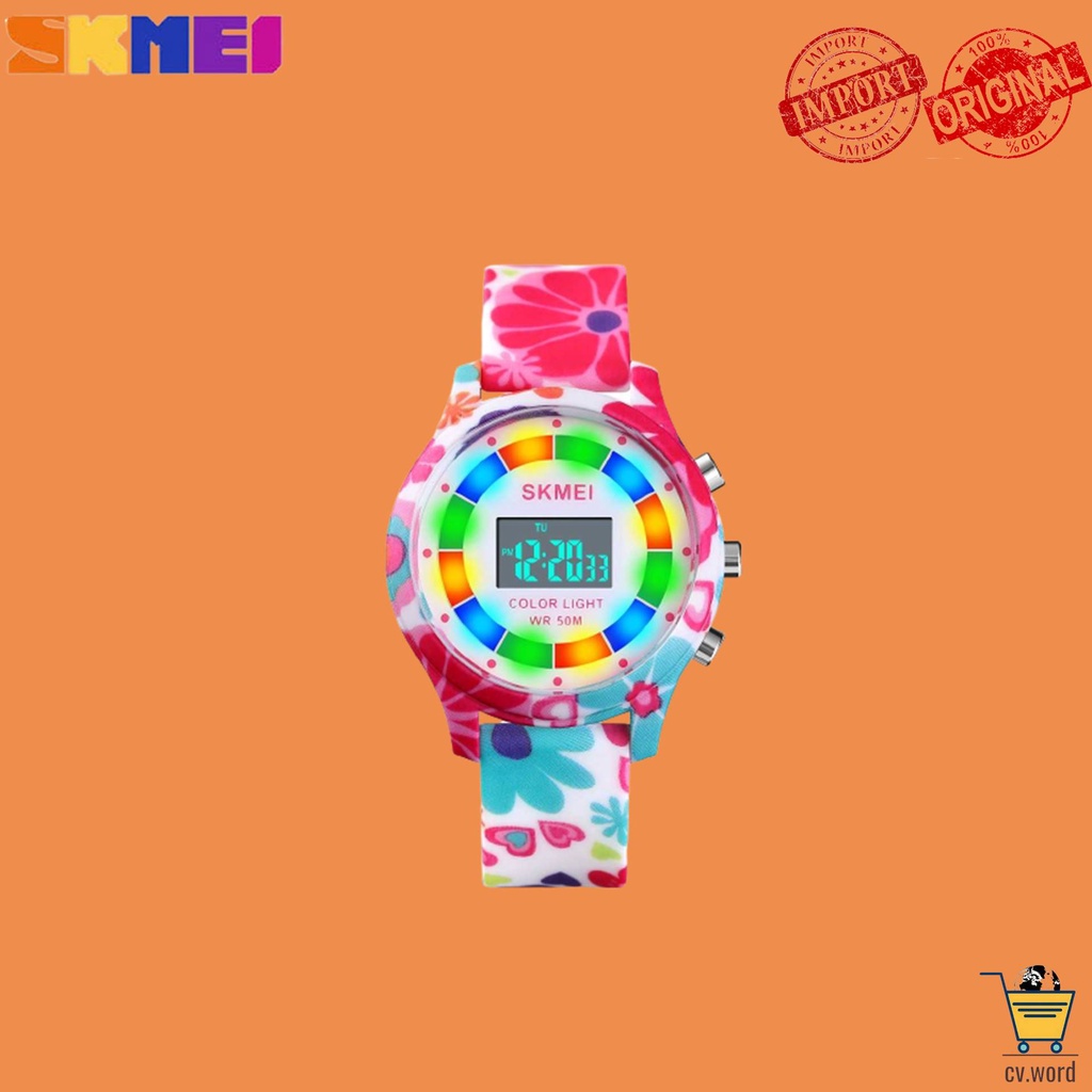 SKMEI 1596 Jam Tangan Anak Cewek Anti Air Original