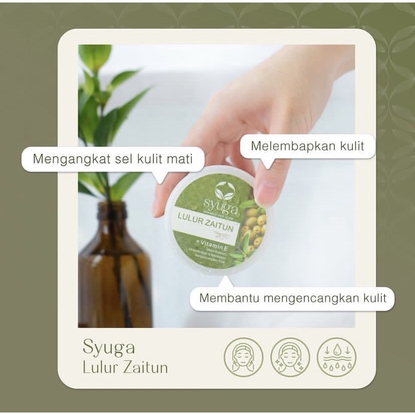 SYUGA Lulur Zaitun - 100 Gram