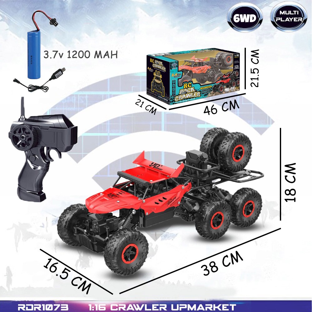 RDR1073 Mainan Anak Remote Control RC Rock Crawler Offroad Upmarket