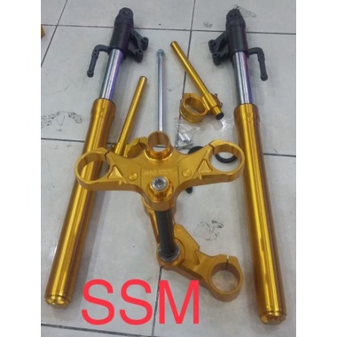 Promo SHOCK UP SIDE DOWN USD NUI NINJA 250 FI PLUS STANG JEPIT NUI Murah