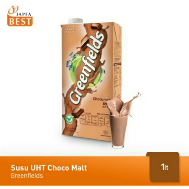 

Greenfields Choco Malt Milk 1 liter (1000 mili)