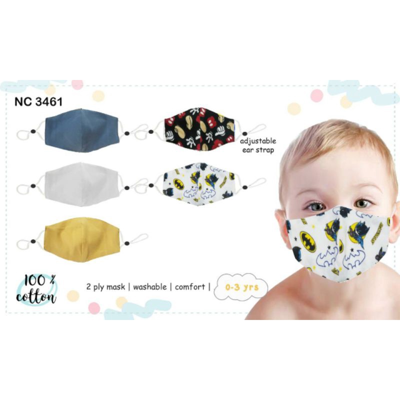 MASKER BAYI WITH ADJUSTABLE STRAP