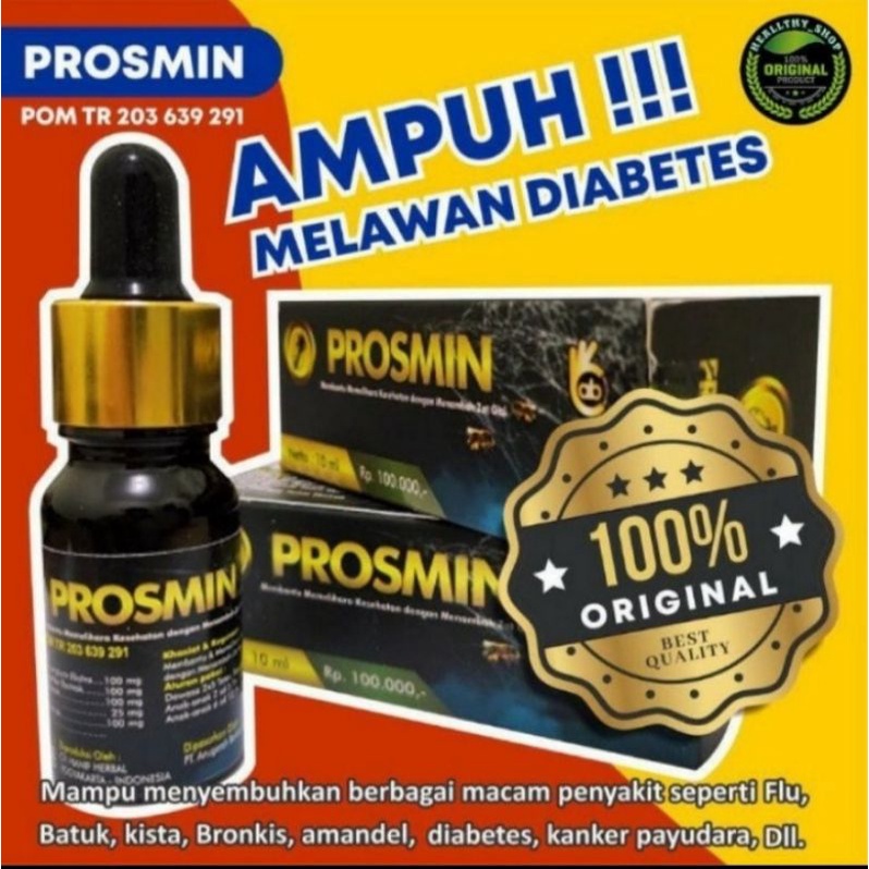 PROSMIN Propolis Mineral plus 1 botol oroginal