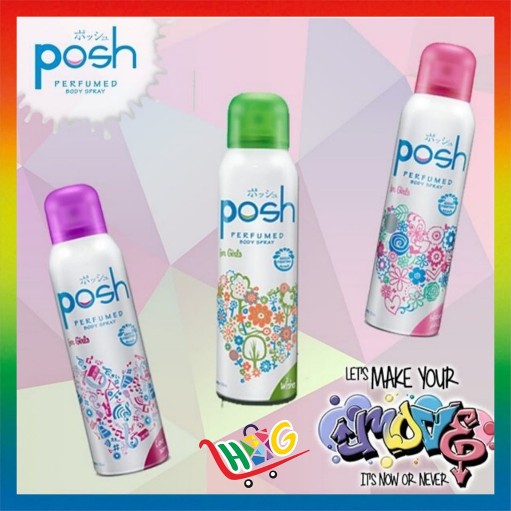 Posh Body Spray Woman Botol 150ml