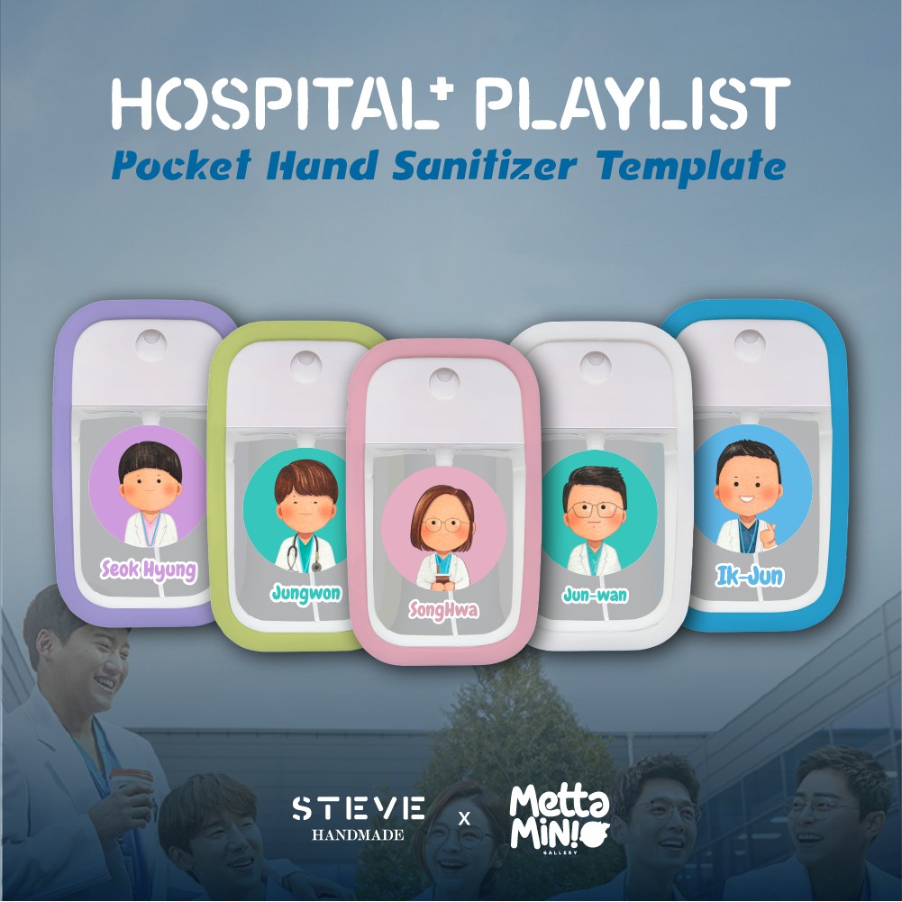 Hand Sanitizer Spray 50ml HS2150 – Hospital Playlist Theme [Steve x Mettamini]