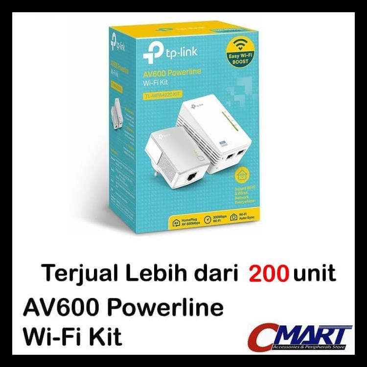 Tp-Link Tl-Wpa4220Kit : Tplink 300Mbps Av500 Wifi Powerline Extender