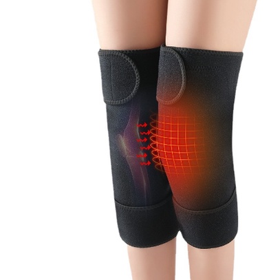 1 Pair 2Pcs Sabuk Terapi Lutut Magnetik Deker Pelindung Pemanas Lutut Theraphy Self Heating Knee Pad Berkualitas