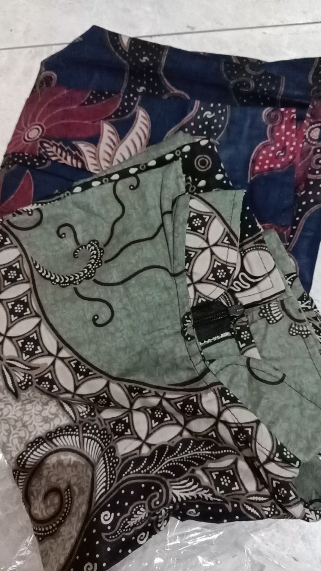 Batik Tunik Solo Terbaru Pekalongan Original Zipper M L Xl Xxl Xxxl Td 536