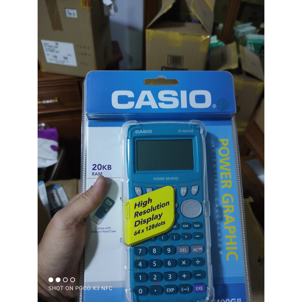 kalkulator casio scientific power graphic fx 7400 G II 2021