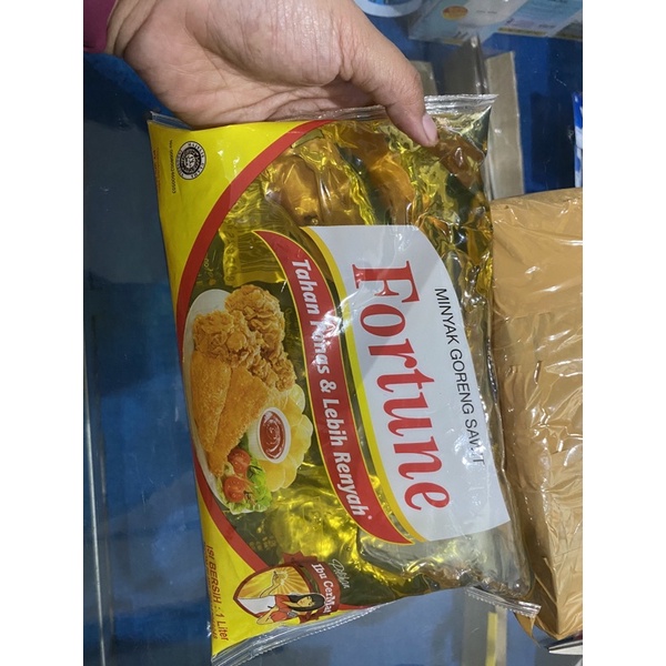 

MINYAK GORENG FORTUNE 1liter BANTAL