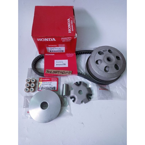 paket komplit cvt Honda beat karbu ORI kvy