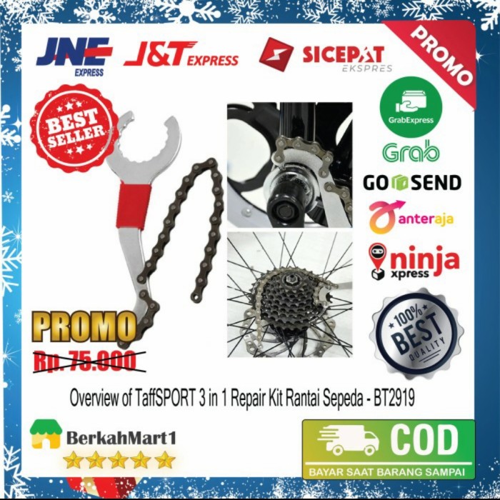 Kunci Sepeda Rantai Treker freewheel Sprocket BB Kotak BB HT2 Murah