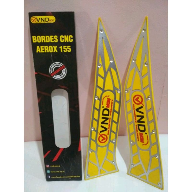 New Produk BORDES AEROX/ALAS KAKI AEROX/PIJAKAN AEROX