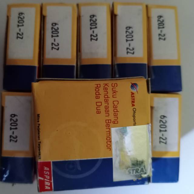Bearing roda depan tutup Aspira Astra kualitas SKF untuk honda matic beat/vario/scoopy/spacy series